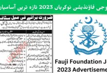 فوجی فاؤنڈیشن نوکریاں 2023 تازہ ترین آسامیاں ابھی ان لائن اپلائی کریں